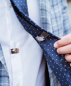 Extra CLIPOFF Tie Plates - CLIP OFF Suit & Tie Accessories 